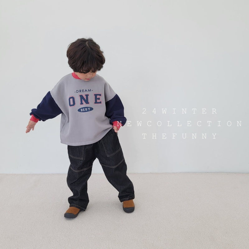 The Funny - Korean Children Fashion - #childofig - One Colored Fleece Tee - 11