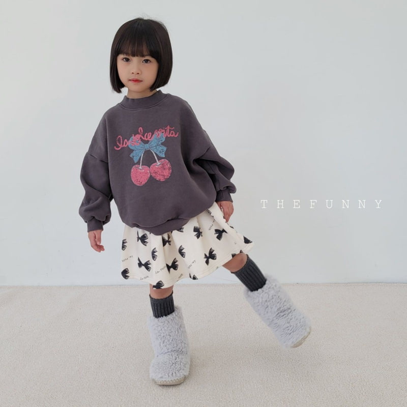 The Funny - Korean Children Fashion - #childofig - Ribbon Pintuck Fleece Skirt - 6