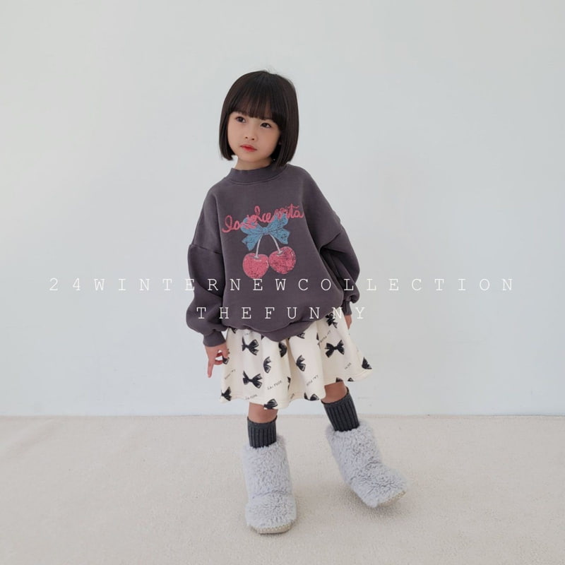 The Funny - Korean Children Fashion - #childofig - Ribbon Pintuck Fleece Skirt - 7