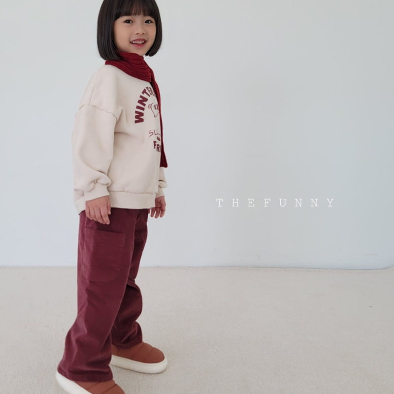 The Funny - Korean Children Fashion - #childofig - Corduroy Span Fleece Pants - 4