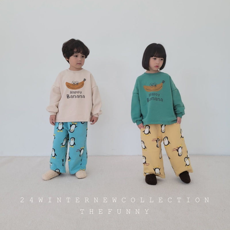 The Funny - Korean Children Fashion - #childofig - Banana Fleece Tee - 2