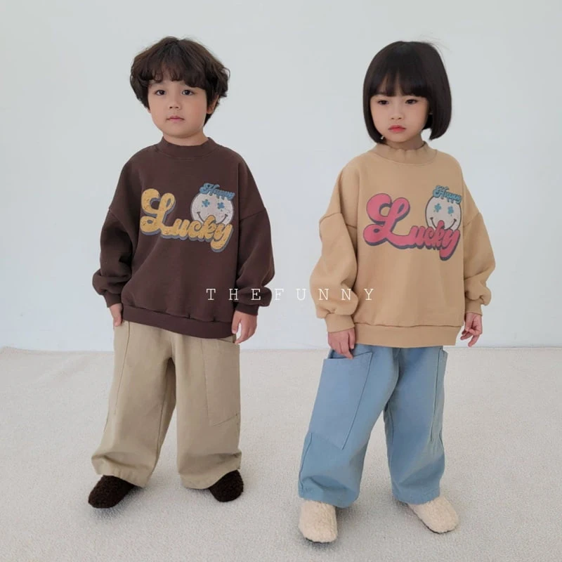 The Funny - Korean Children Fashion - #childofig - Lucky Fleece Sweatshirts