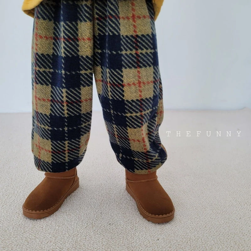 The Funny - Korean Children Fashion - #childrensboutique - Fleece Tatan Jogger Pants - 10