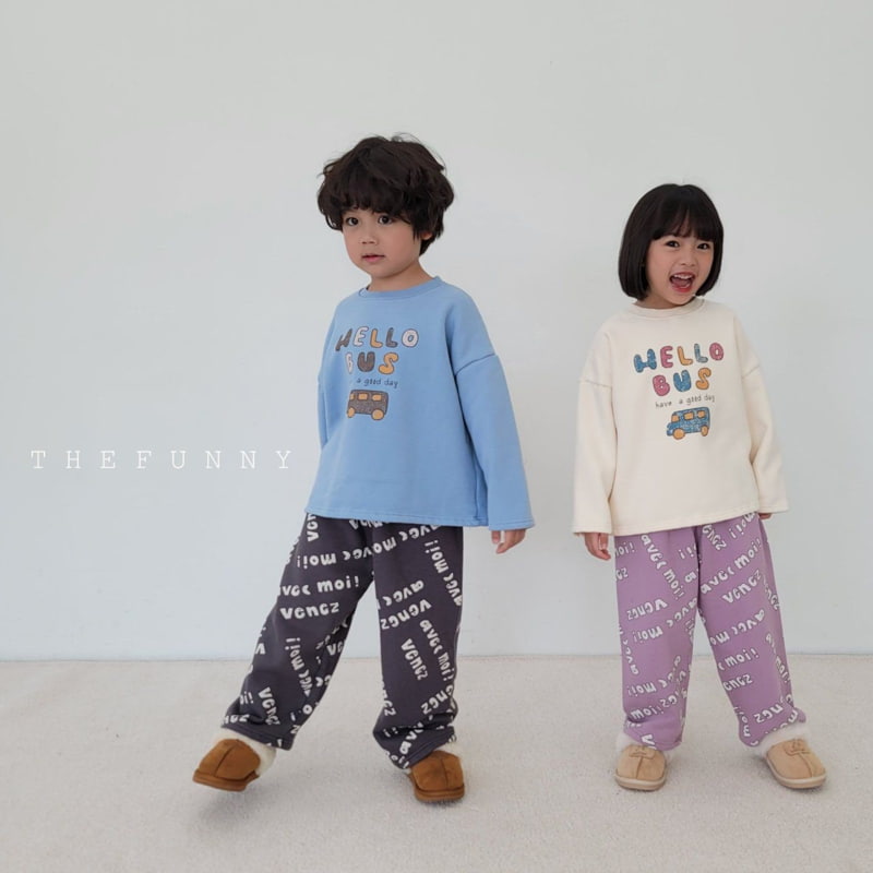 The Funny - Korean Children Fashion - #childofig - Hello Bus Tee - 4