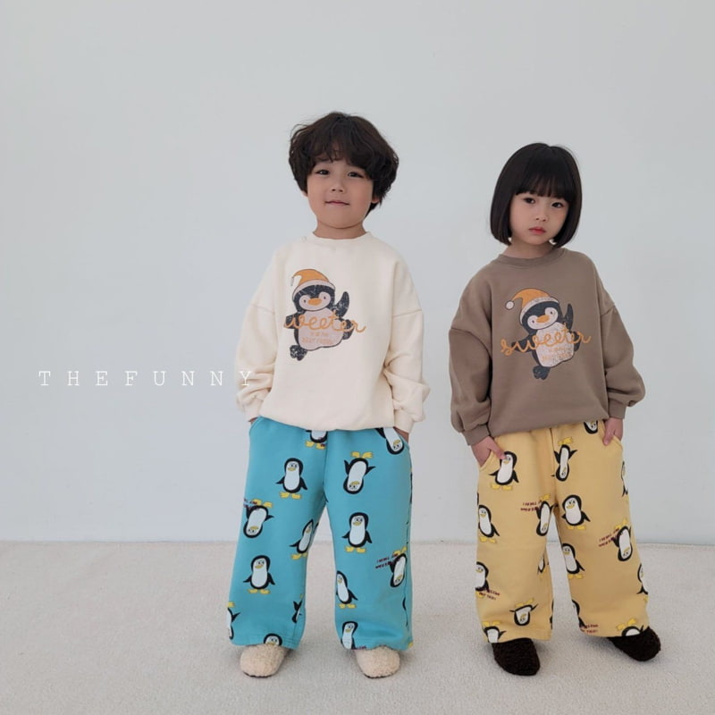 The Funny - Korean Children Fashion - #childrensboutique - Penguin Fleece Sweatshirts - 2