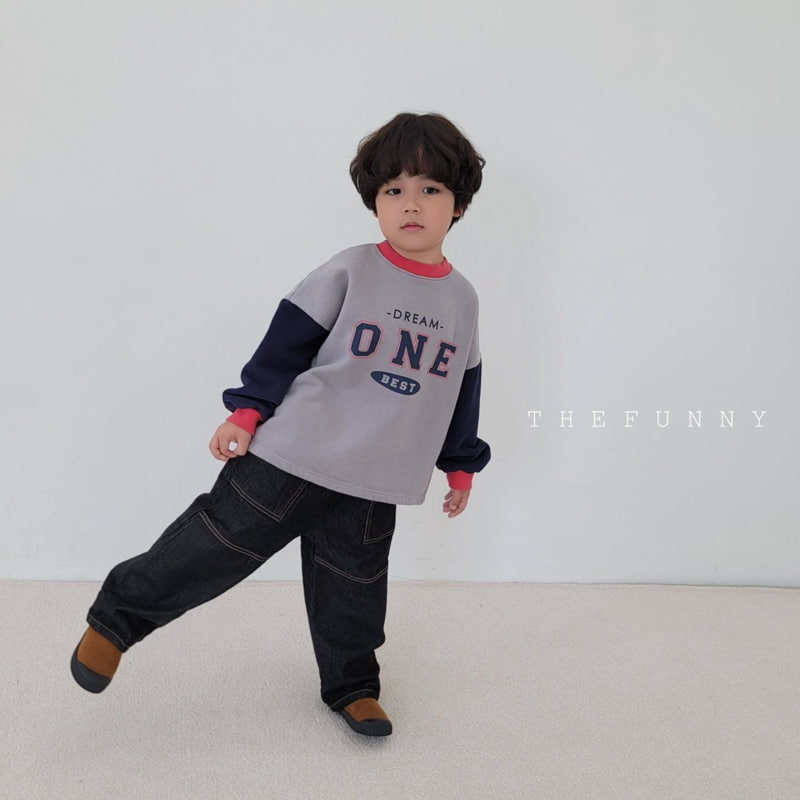 The Funny - Korean Children Fashion - #childrensboutique - One Colored Fleece Tee - 12