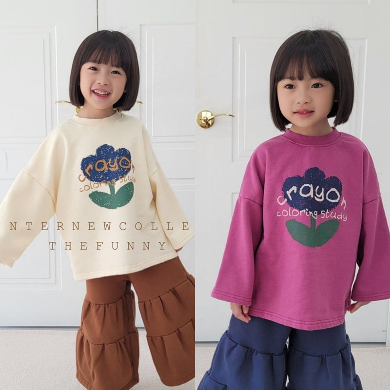 The Funny - Korean Children Fashion - #designkidswear - Crayon Box Fleece Tee