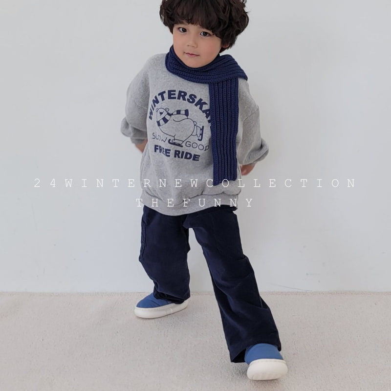 The Funny - Korean Children Fashion - #designkidswear - Corduroy Span Fleece Pants - 6