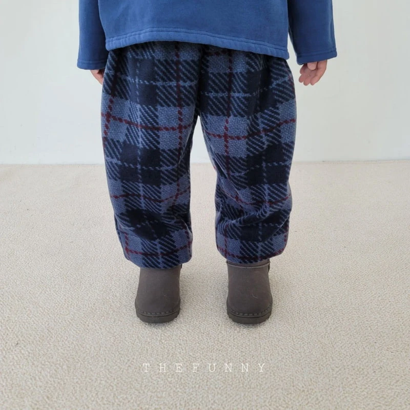 The Funny - Korean Children Fashion - #discoveringself - Fleece Tatan Jogger Pants - 12