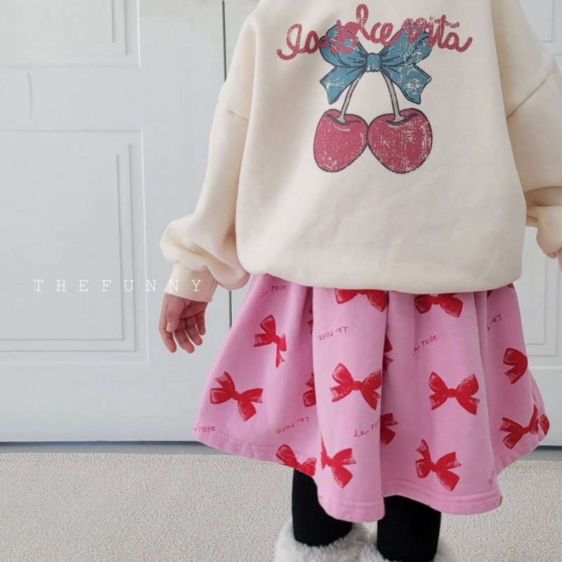 The Funny - Korean Children Fashion - #discoveringself - Ribbon Pintuck Fleece Skirt - 10