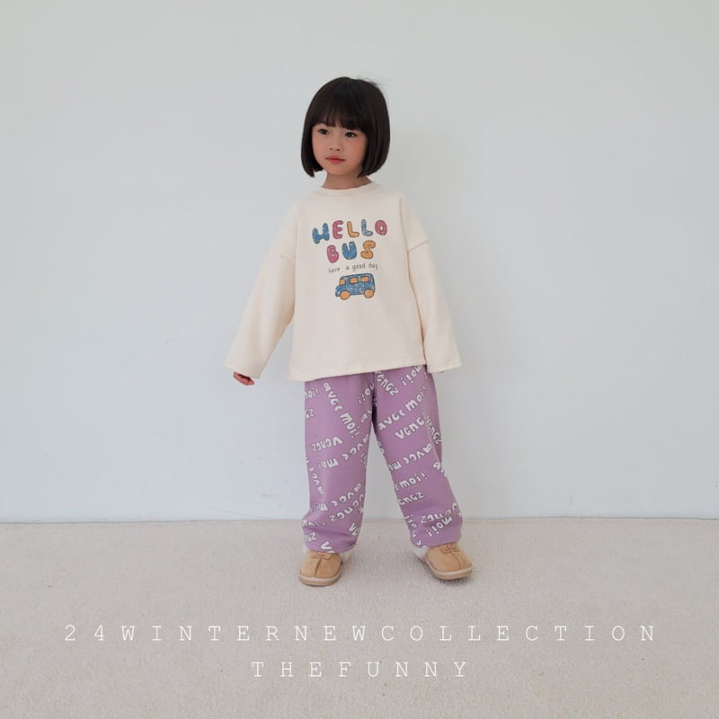 The Funny - Korean Children Fashion - #kidsshorts - Hello Bus Tee - 8