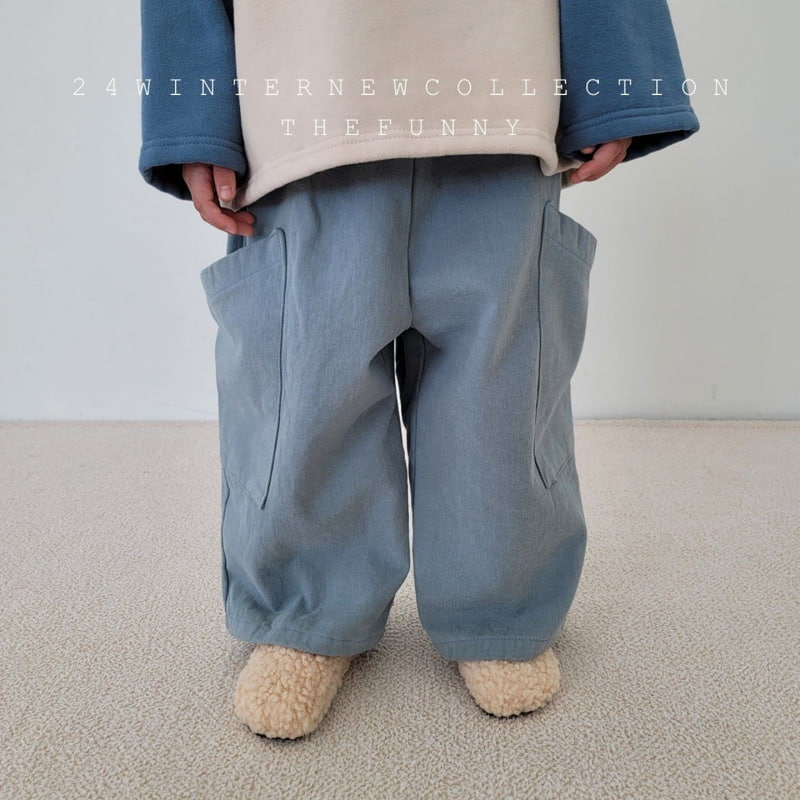 The Funny - Korean Children Fashion - #kidsshorts - Big Pocket Fleece Wide Pants - 11