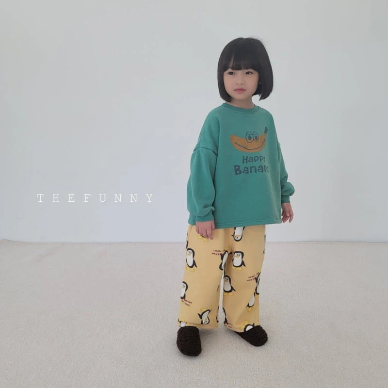 The Funny - Korean Children Fashion - #kidsshorts - Banana Fleece Tee - 7