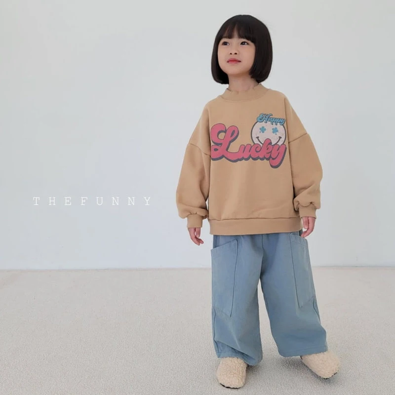 The Funny - Korean Children Fashion - #kidsshorts - Lucky Fleece Sweatshirts - 6