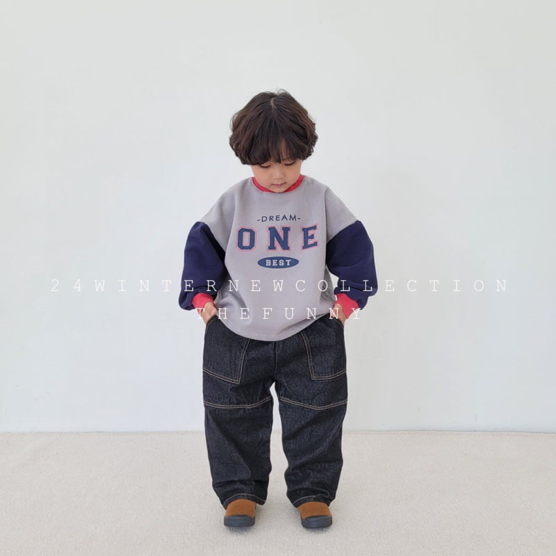 The Funny - Korean Children Fashion - #kidsstore - Eskimo Fleece Denim Pants - 12