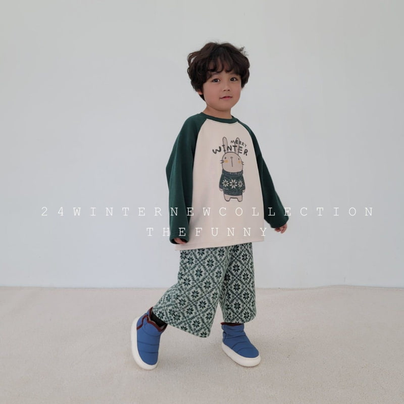 The Funny - Korean Children Fashion - #kidsstore - Snow Flower Knit Midi Pants - 11