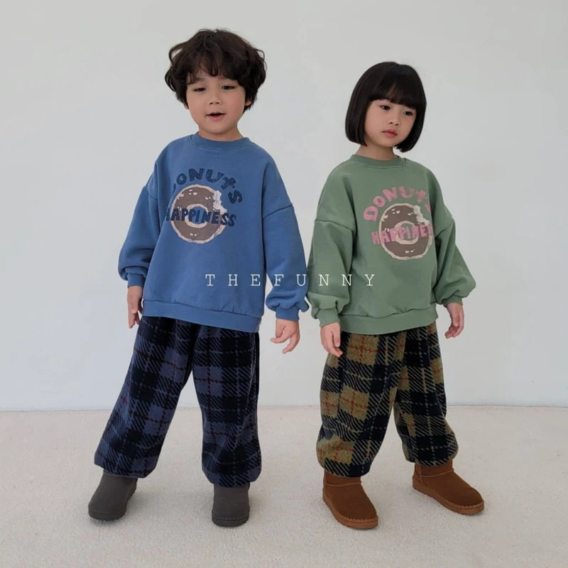 The Funny - Korean Children Fashion - #littlefashionista - Fleece Tatan Jogger Pants - 2