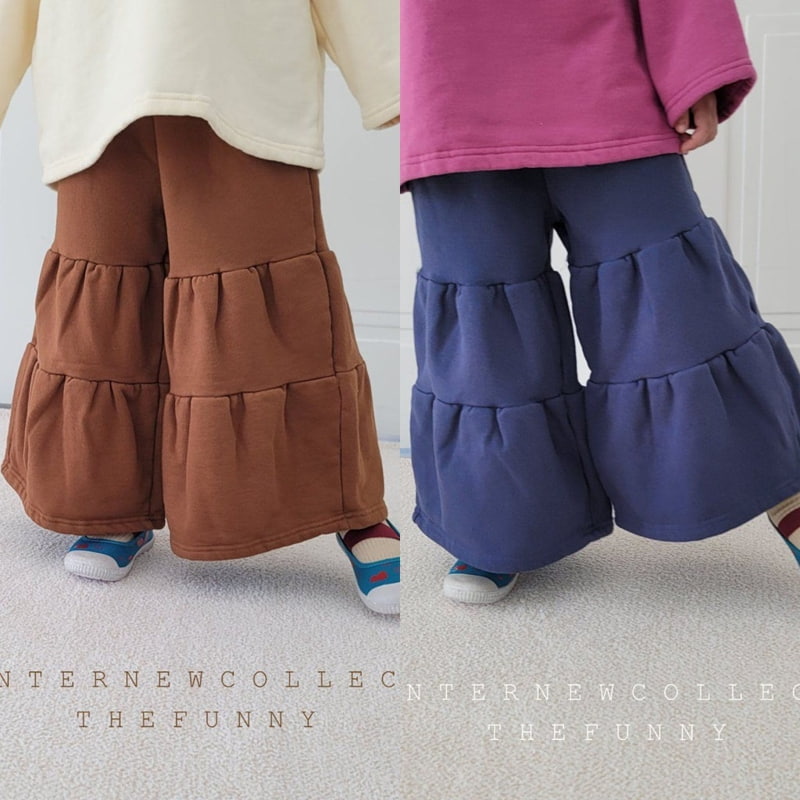 The Funny - Korean Children Fashion - #littlefashionista - Frill Fleece Pants