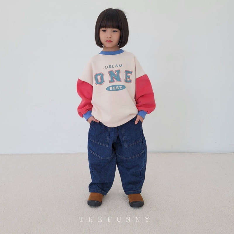 The Funny - Korean Children Fashion - #littlefashionista - One Colored Fleece Tee - 6