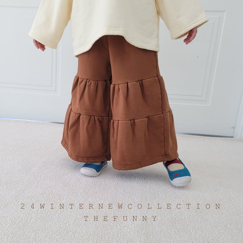 The Funny - Korean Children Fashion - #magicofchildhood - Frill Fleece Pants - 2