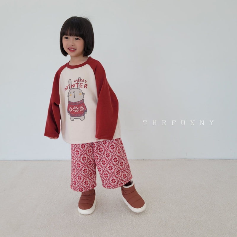 The Funny - Korean Children Fashion - #magicofchildhood - Winter Rabbit Fleece Tee - 9