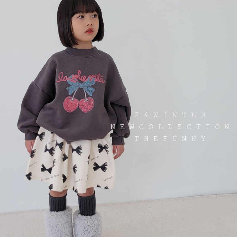 The Funny - Korean Children Fashion - #magicofchildhood - Ribbon Pintuck Fleece Skirt - 4