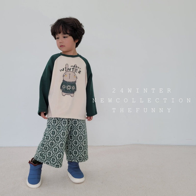 The Funny - Korean Children Fashion - #minifashionista - Winter Rabbit Fleece Tee - 10