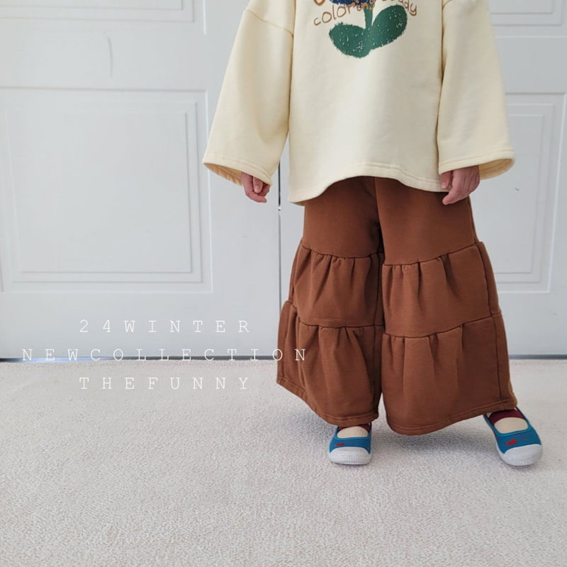 The Funny - Korean Children Fashion - #minifashionista - Frill Fleece Pants - 4