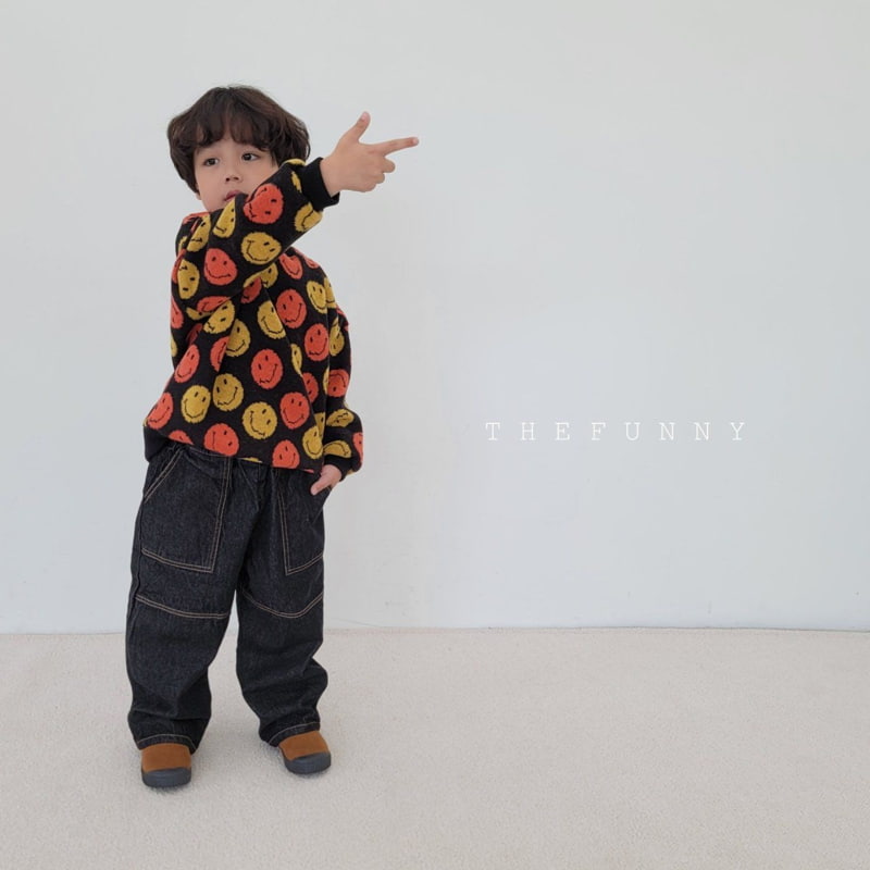 The Funny - Korean Children Fashion - #stylishchildhood - Eskimo Fleece Denim Pants - 5