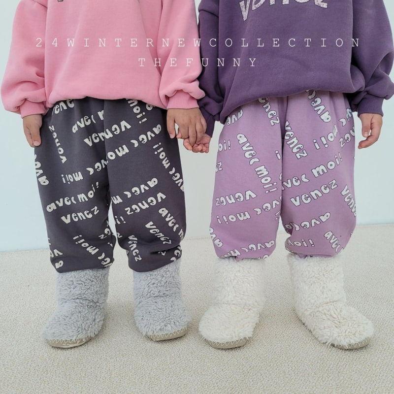 The Funny - Korean Children Fashion - #todddlerfashion - Avec Fleece Pants - 2