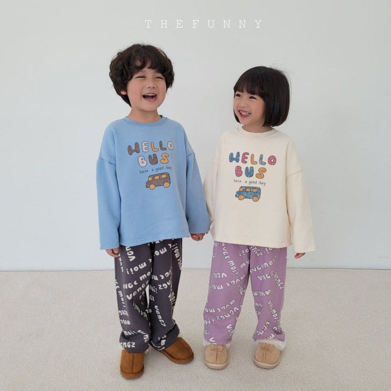 The Funny - Korean Children Fashion - #toddlerclothing - Hello Bus Tee