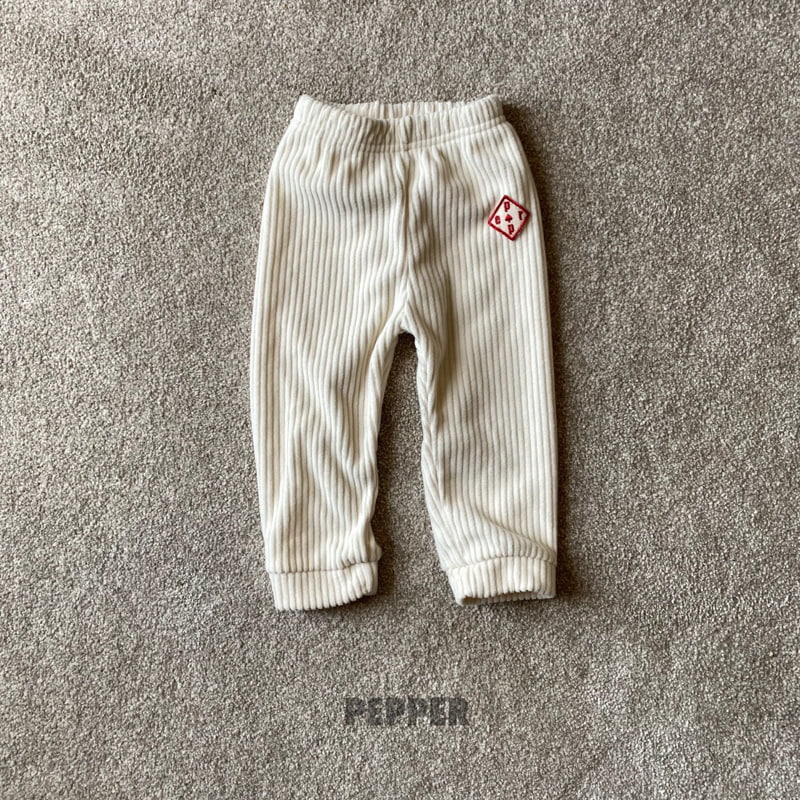 The Pepper - Korean Children Fashion - #stylishchildhood - Daily Rib Pants - 4