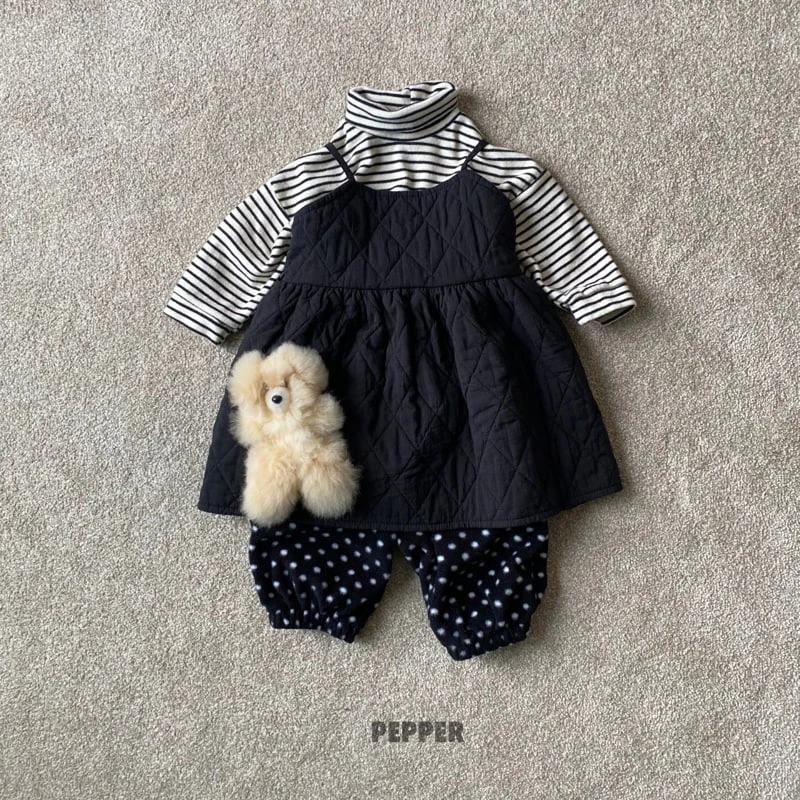 The Pepper - Korean Children Fashion - #childofig - Stripe Turtleneck Tee - 3