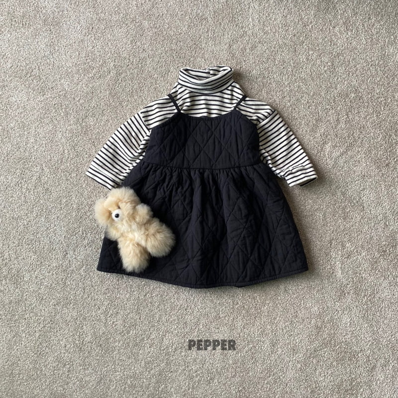 The Pepper - Korean Children Fashion - #childofig - Stripe Turtleneck Tee - 4