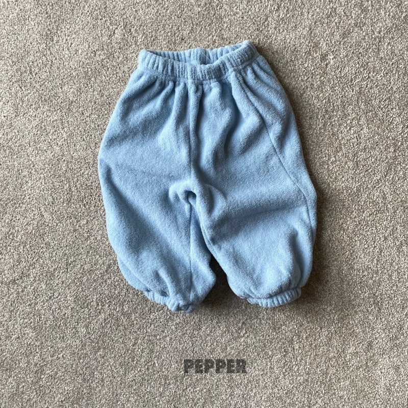 The Pepper - Korean Children Fashion - #discoveringself - Candy Bar Terry Jogger Pants - 7