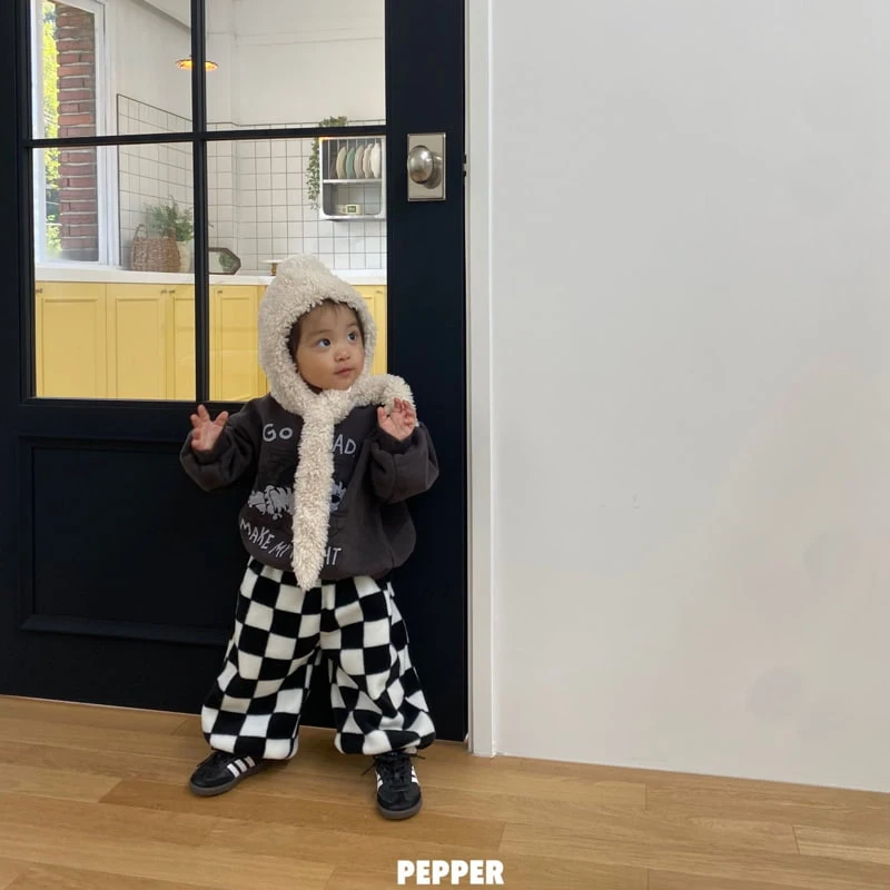 The Pepper - Korean Children Fashion - #designkidswear - Nutty Fleece Pants - 4