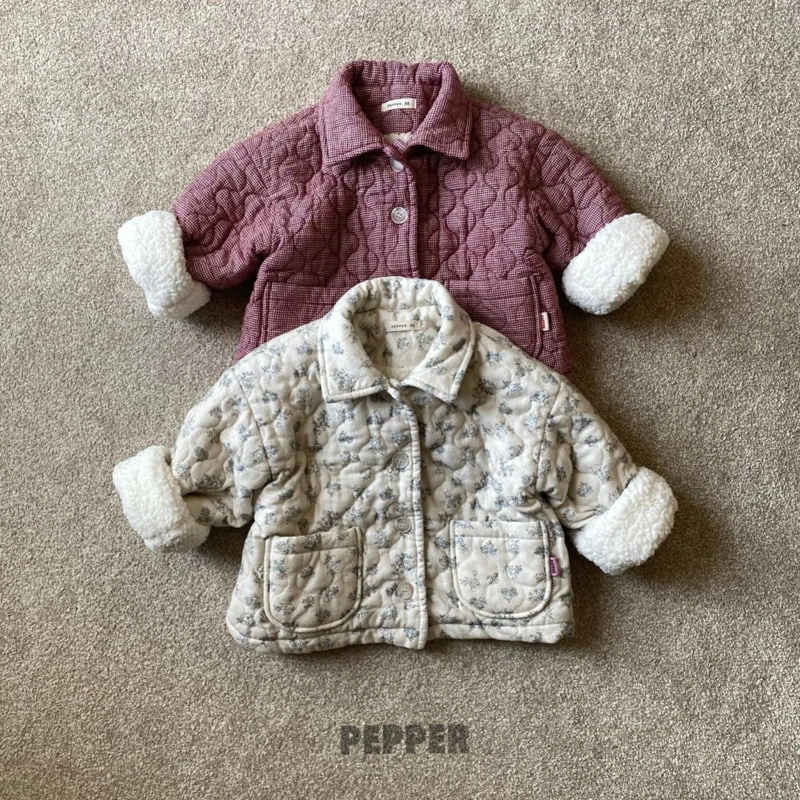 The Pepper - Korean Children Fashion - #kidsshorts - Pot Quilting Jacket - 12