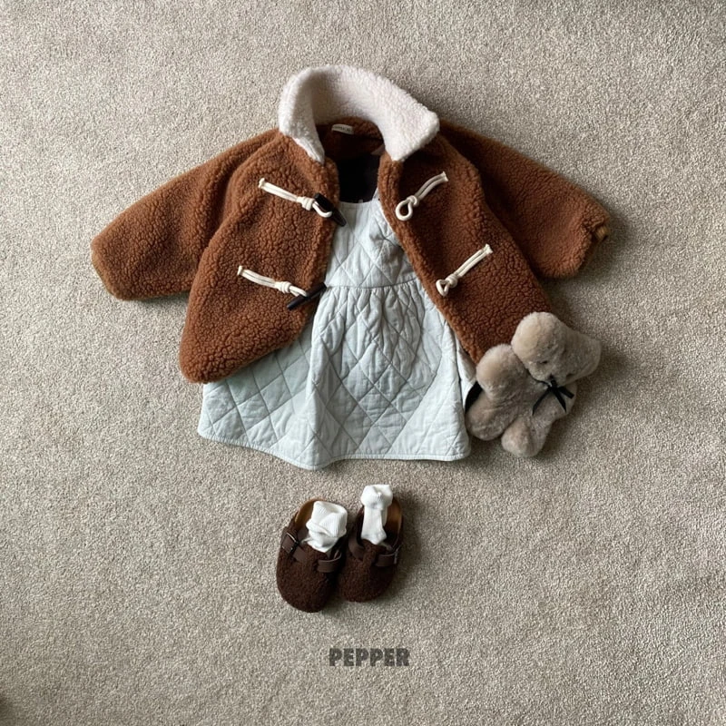 The Pepper - Korean Children Fashion - #littlefashionista - Yoki Dumble Jacket - 10