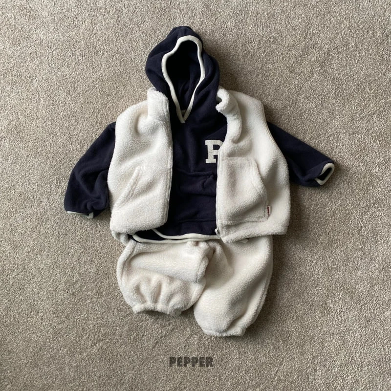 The Pepper - Korean Children Fashion - #minifashionista - P Piping Hoodie - 10