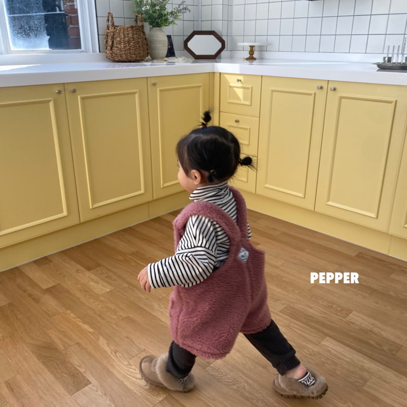 The Pepper - Korean Children Fashion - #stylishchildhood - Daily Rib Pants - 3