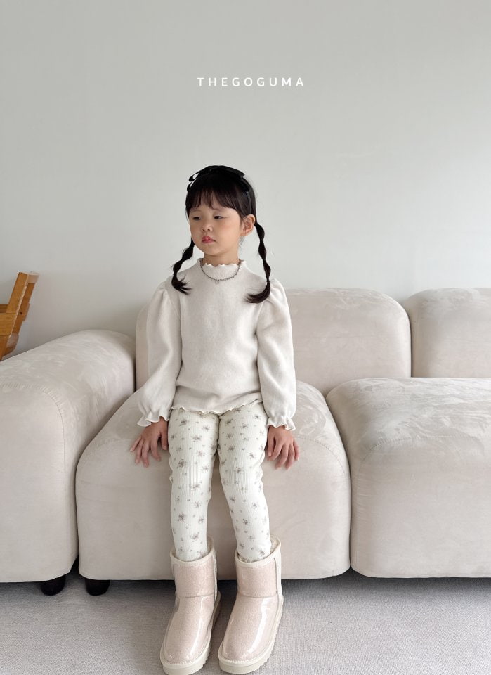 Thegoguma - Korean Children Fashion - #Kfashion4kids - Ive Puff Tee