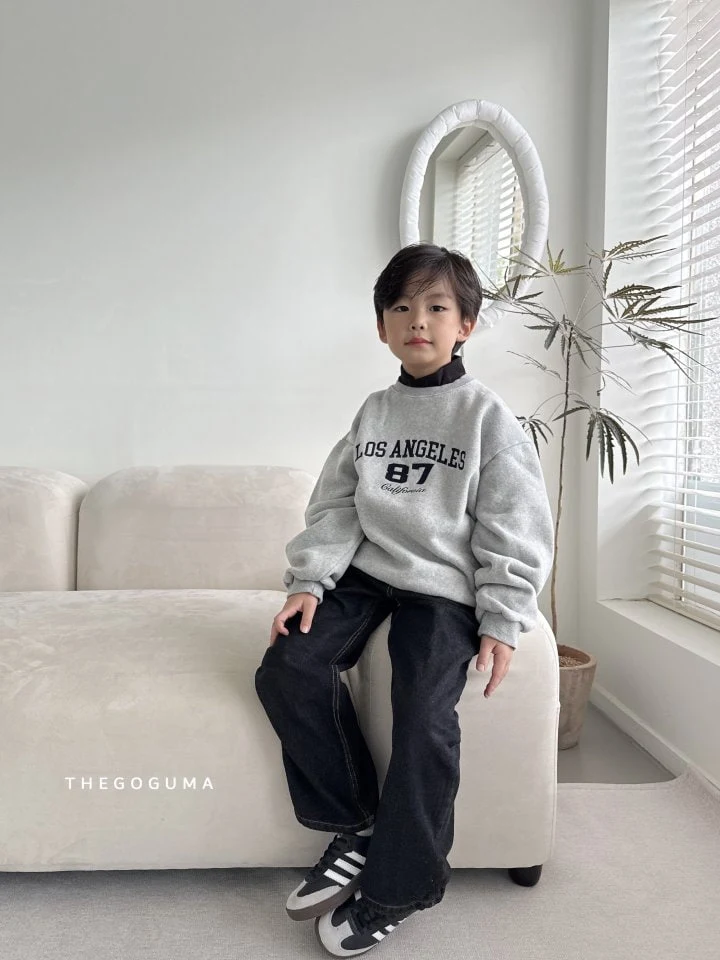 Thegoguma - Korean Children Fashion - #Kfashion4kids - Los Angeles Embroidery Sweatshirts - 8