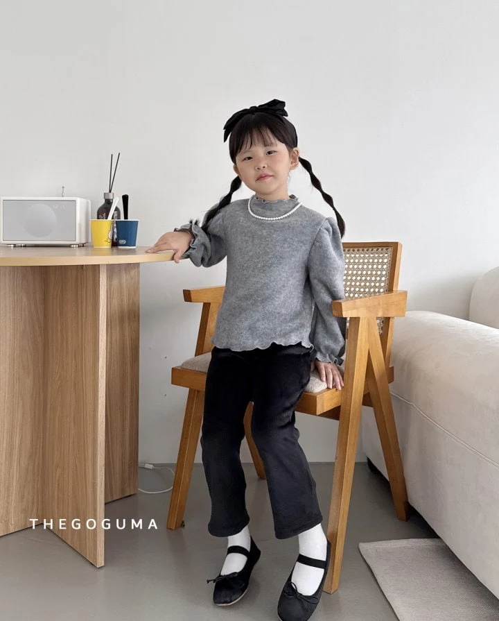 Thegoguma - Korean Children Fashion - #childofig - Ive Puff Tee - 6