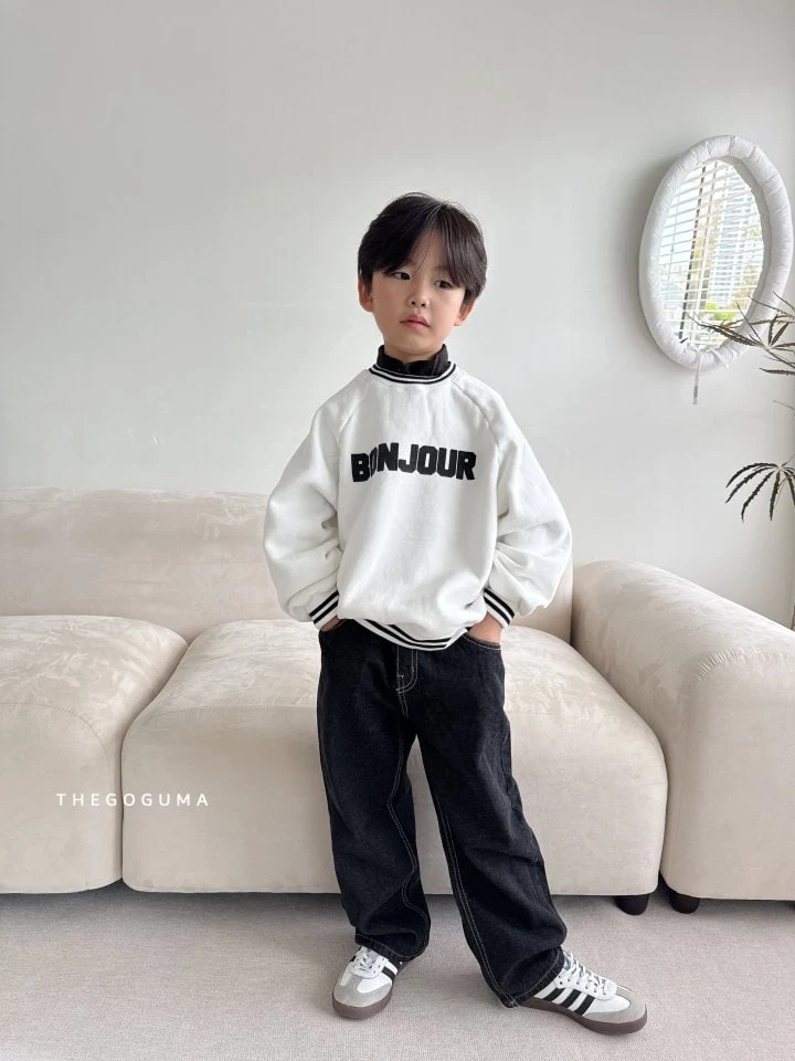 Thegoguma - Korean Children Fashion - #designkidswear - Bonjour Sweatshirts - 7