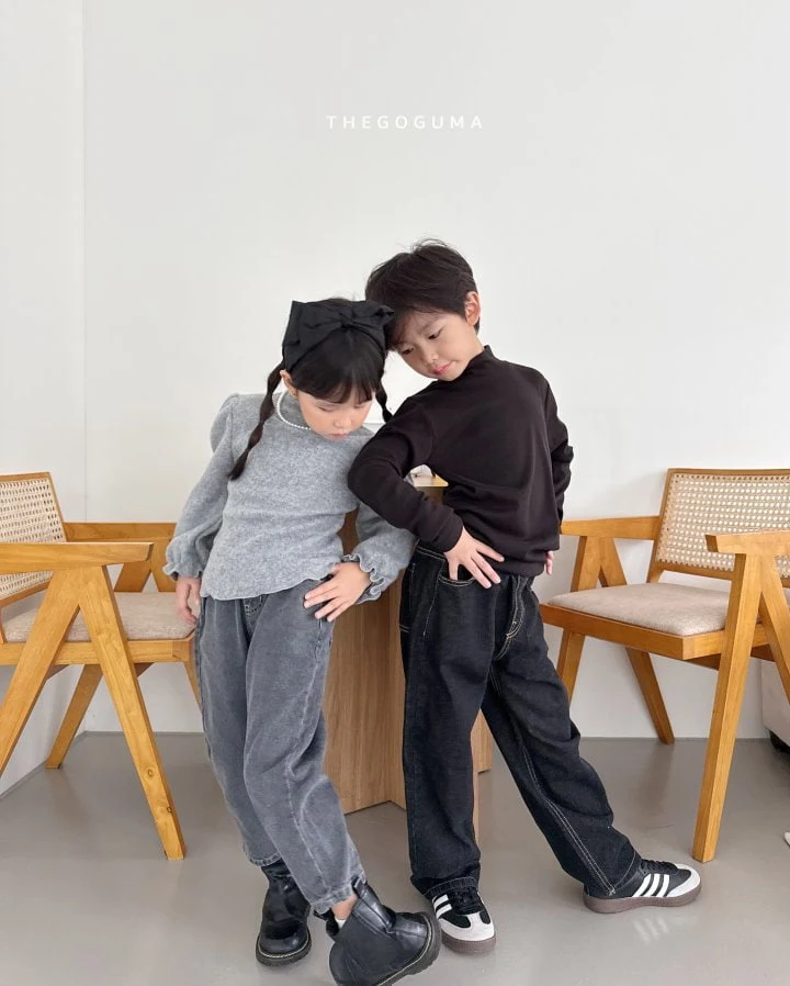 Thegoguma - Korean Children Fashion - #discoveringself - Ive Puff Tee - 10