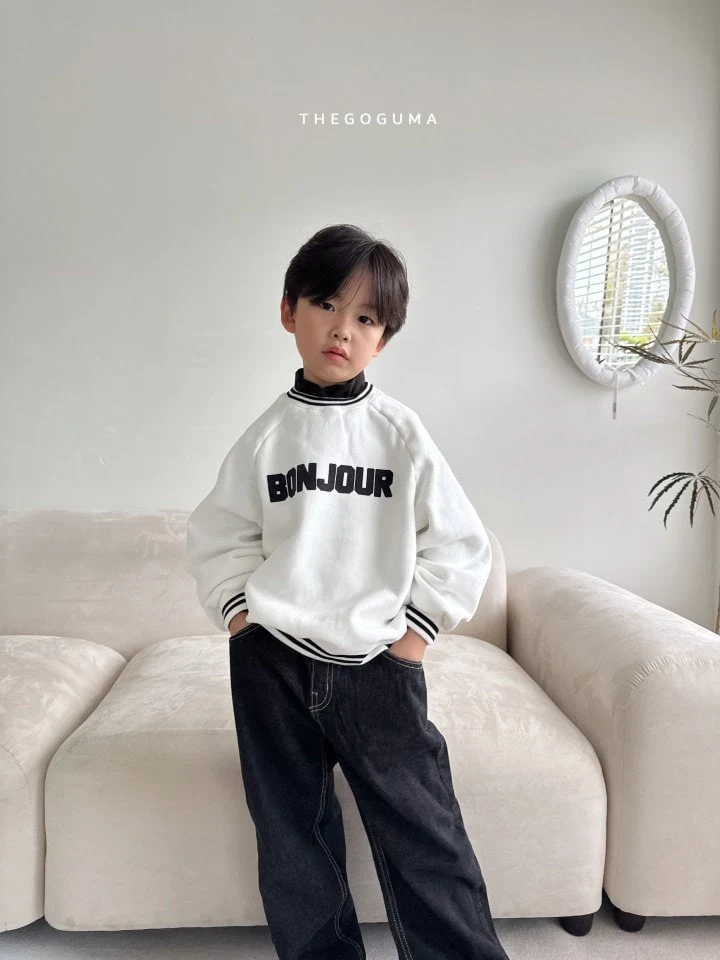 Thegoguma - Korean Children Fashion - #discoveringself - Bonjour Sweatshirts - 8