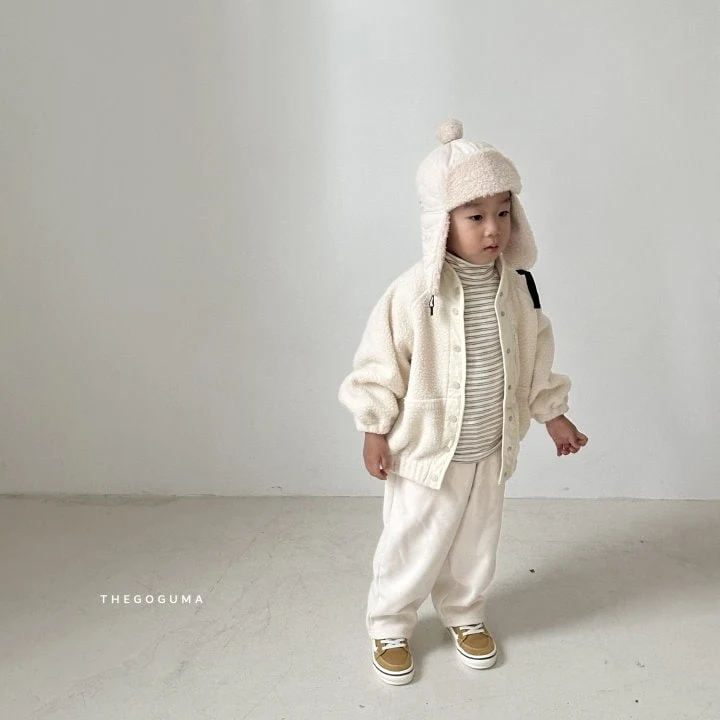 Thegoguma - Korean Children Fashion - #fashionkids - Corduroy Bonding Pants