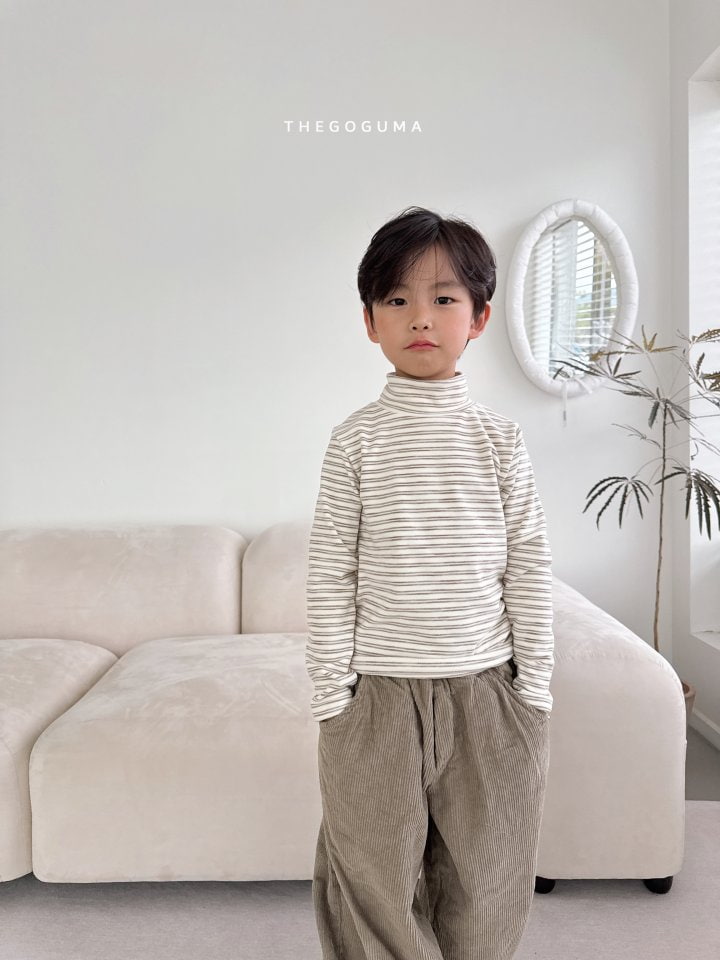 Thegoguma - Korean Children Fashion - #littlefashionista - Oscar Turtleneck Tee - 3