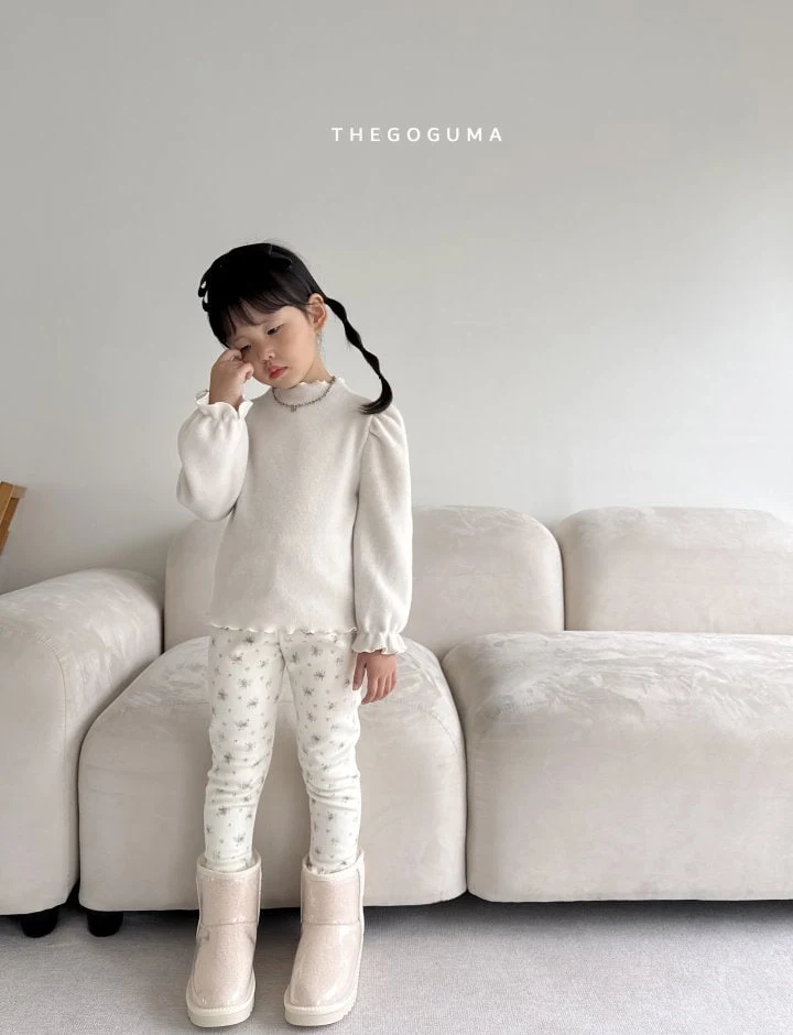 Thegoguma - Korean Children Fashion - #magicofchildhood - Ive Puff Tee - 3