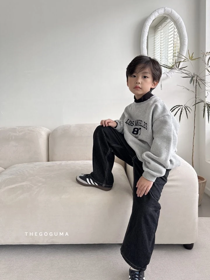 Thegoguma - Korean Children Fashion - #magicofchildhood - Los Angeles Embroidery Sweatshirts - 10